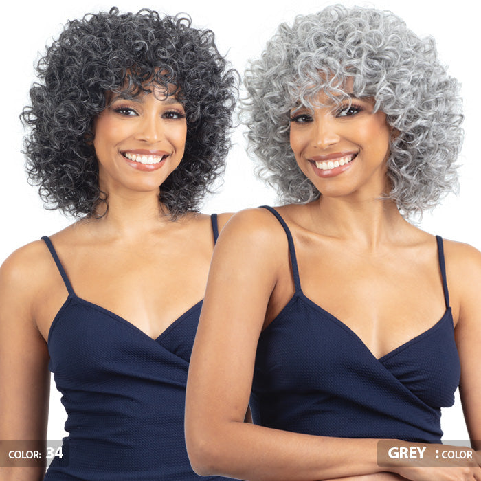 Model Model Clair Human Hair Blend Full Wig - BB-011