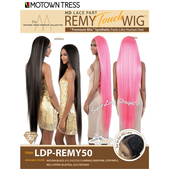 Motown Tress Remy Touch Wig HD Lace Deep Part Wig - LDP-REMY 50"