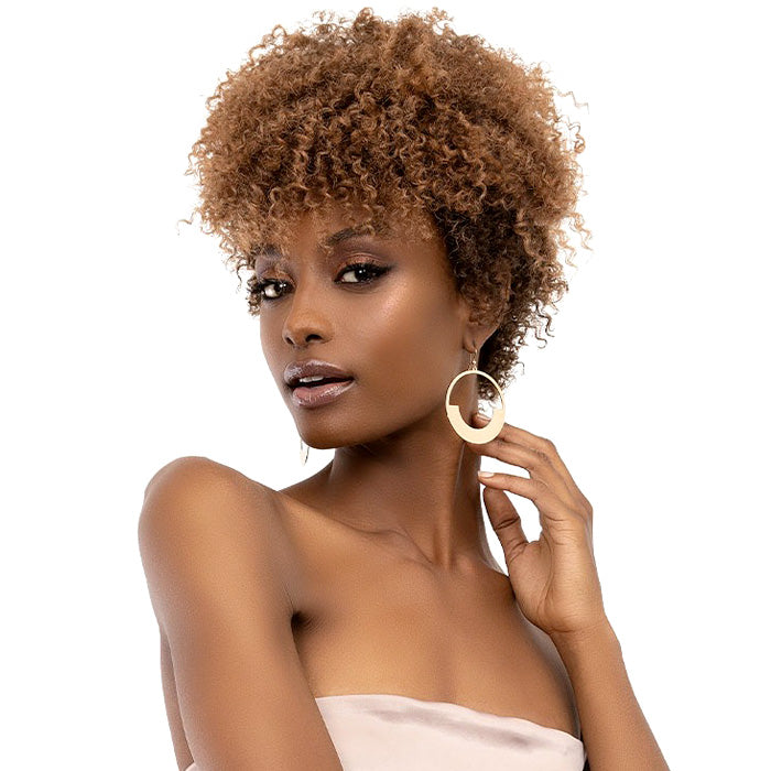 Janet Collection Natural Curly Full Wig - NATURAL AFRO MICA