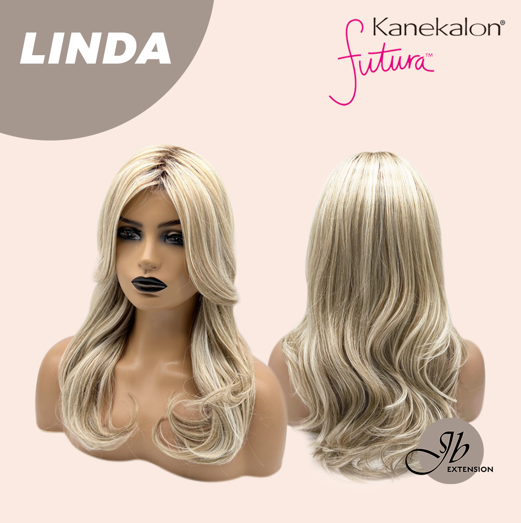 JBEXTENSION 18 Inches Blonde Women Fashion Full Machine Wig LINDA【PLUS PERMATEASE】【BENDY EAR TABS】