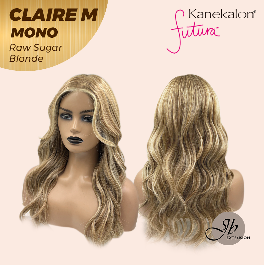 [PRE-ORDER] HOT OF SEASON - CLAIRE MONO RAW SUGAR BLONDE Partial Monofilament Wig 22 Inches Raw Sugar Blonde Partial Mono Lace Glueless Wig CLAIRE MONO RAW SUGAR BLONDE【BENDY EAR TABS】