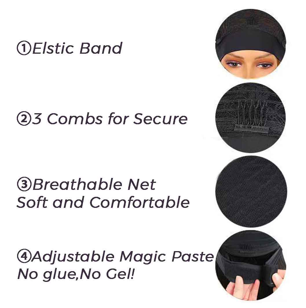 JBEXTENSION 18 Inches Ash Blonde Headband Wig POSE FLOW HAIR - ASH BLONDE