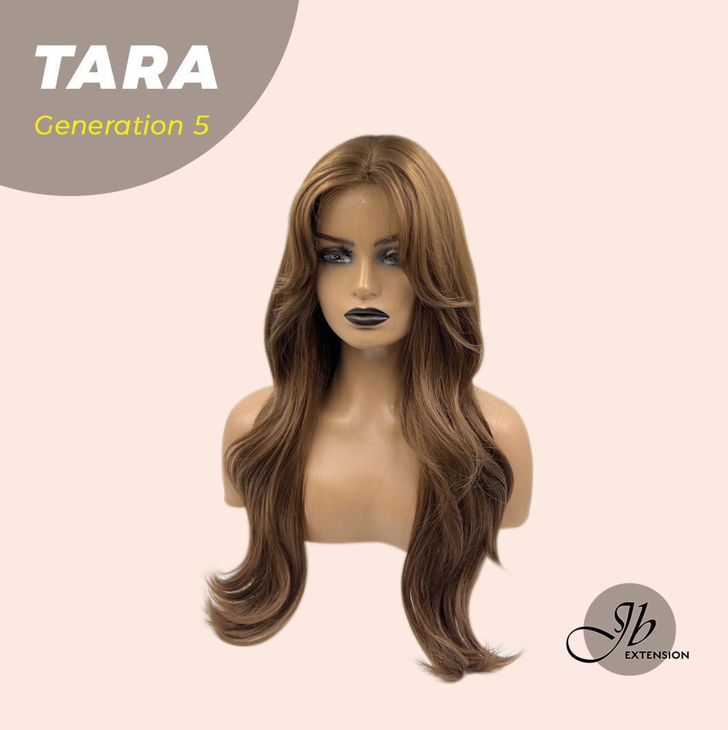 JBEXTENSION GENERATION FIVE 25 Inches Mocha Brown Curly Wig TARA G5