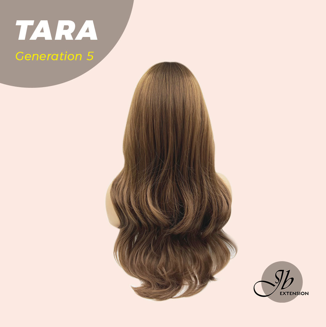 JBEXTENSION GENERATION FIVE 25 Inches Mocha Brown Curly Wig TARA G5