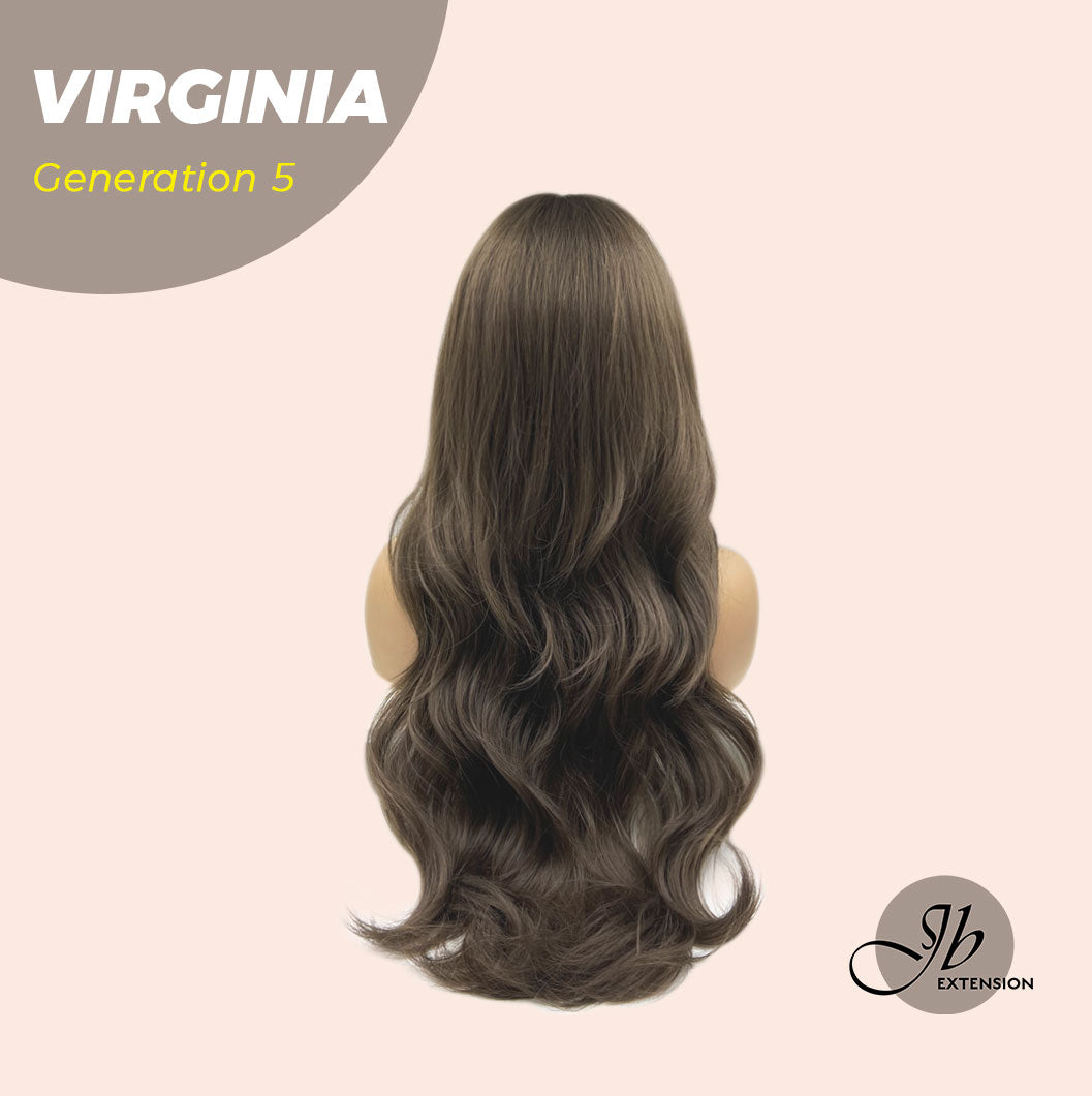 JBEXTENSION GENERATION FIVE 26 Inches Curly Cold Brown Wig VIRGINIA G5
