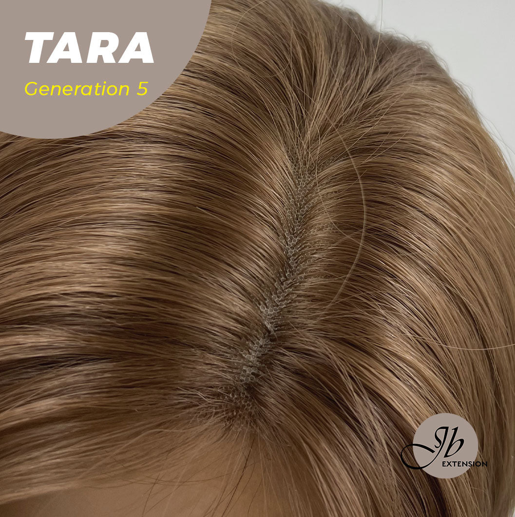 JBEXTENSION GENERATION FIVE 25 Inches Mocha Brown Curly Wig TARA G5