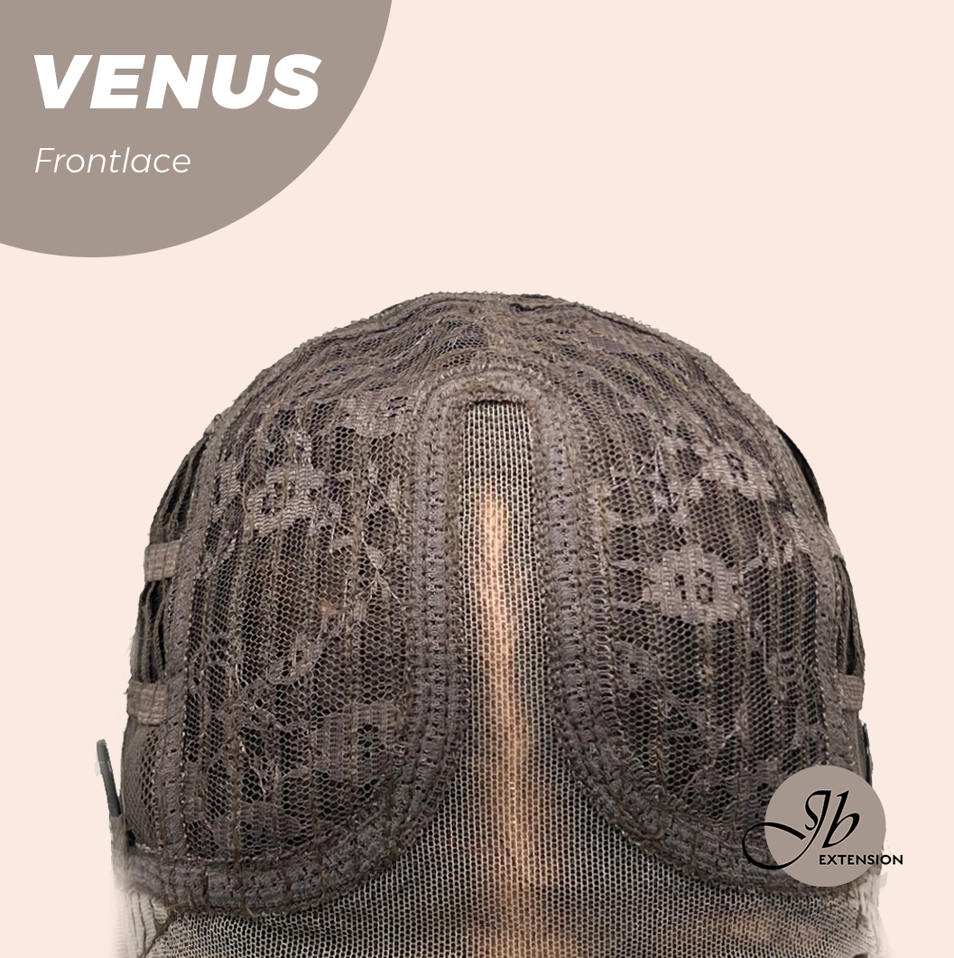 JBEXTENSION 16 Inches Mix Blonde Women Pre-Cut Frontlace Glueless Wig VENUS