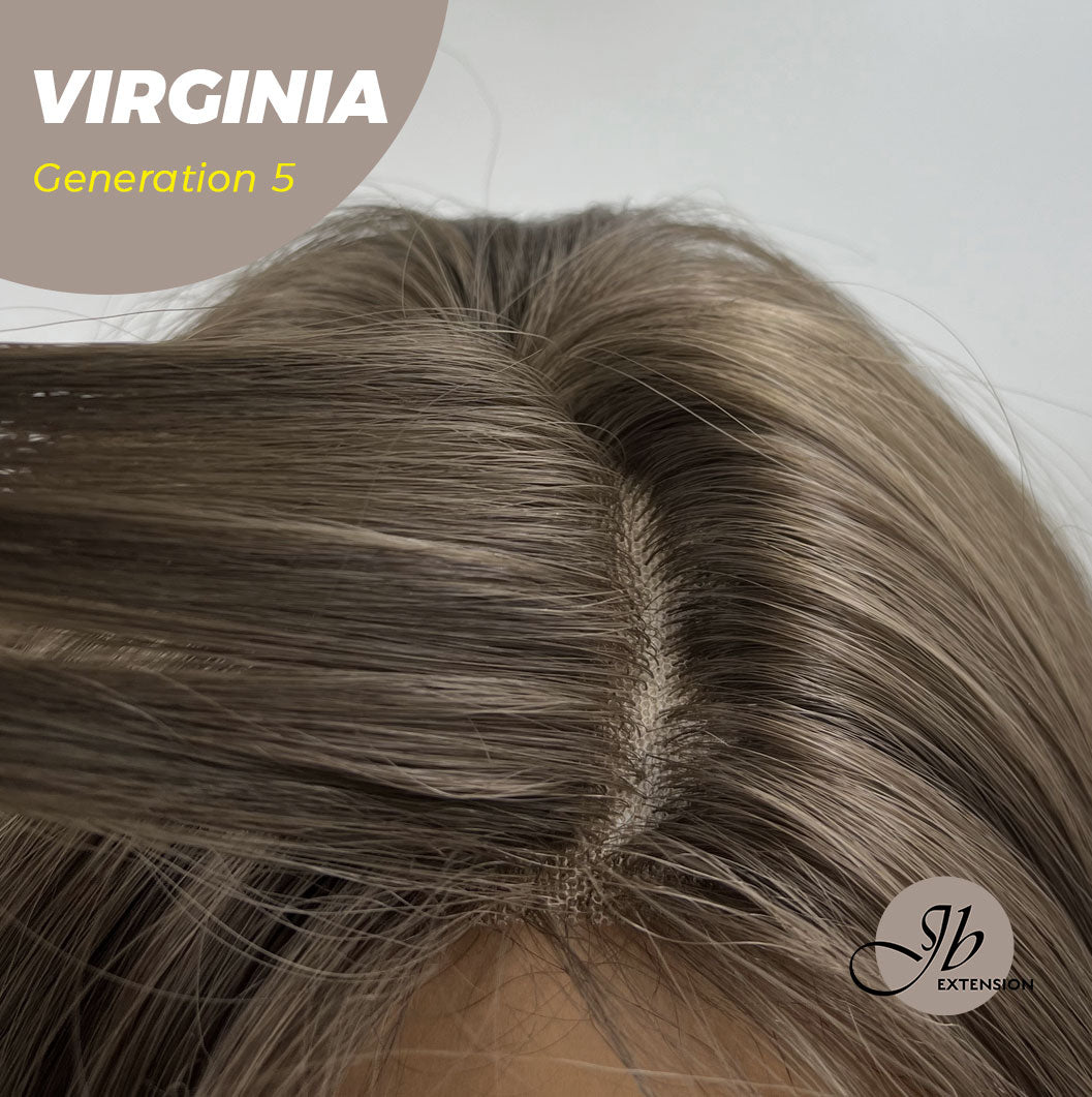 JBEXTENSION GENERATION FIVE 26 Inches Curly Cold Brown Wig VIRGINIA G5