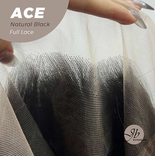 JBEXTENSION 28 Inches Natural Black Long Straight HD Transparent 360 Lace Front Wigs Pre-Plucked Hair Glueless 180% Density Full Lace Hair Glueless Wigs For Thinning Hair ACE NATURAL BLACK