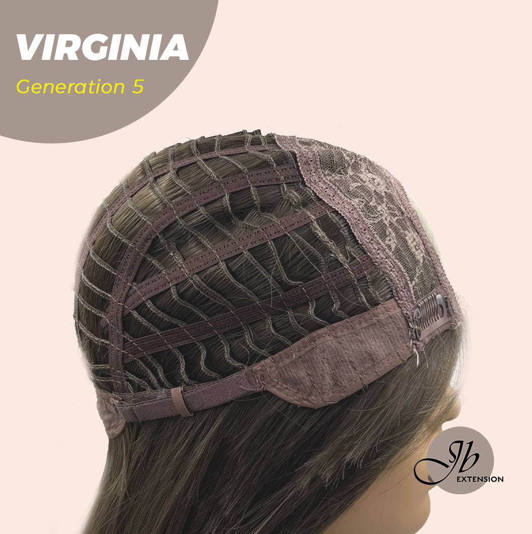 JBEXTENSION GENERATION FIVE 26 Inches Curly Cold Brown Wig VIRGINIA G5