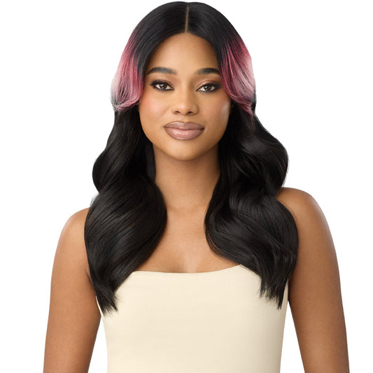 Outre Color Bomb Glueless 5" Deep Parting HD Lace Front Wig - CB 102