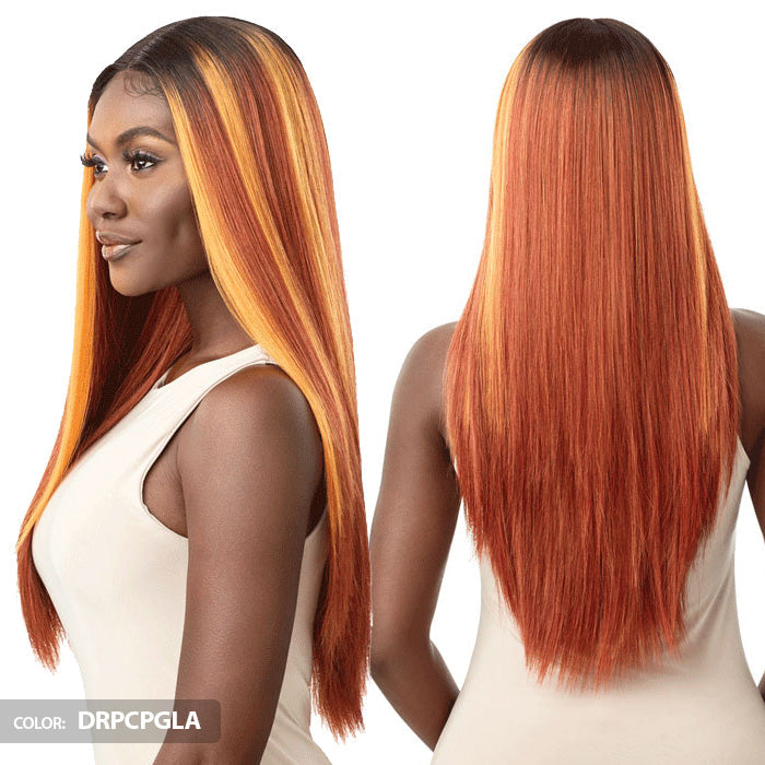 Outre Color Bomb Piano Highlights HD Transparent 5" Deep Part Lace Wig - CHARA