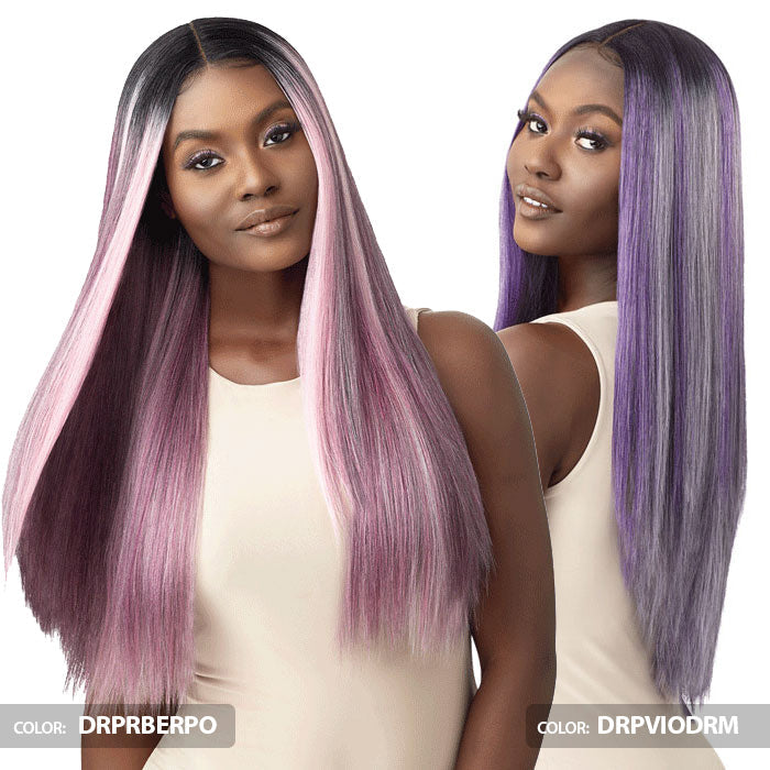 Outre Color Bomb Piano Highlights HD Transparent 5" Deep Part Lace Wig - CHARA