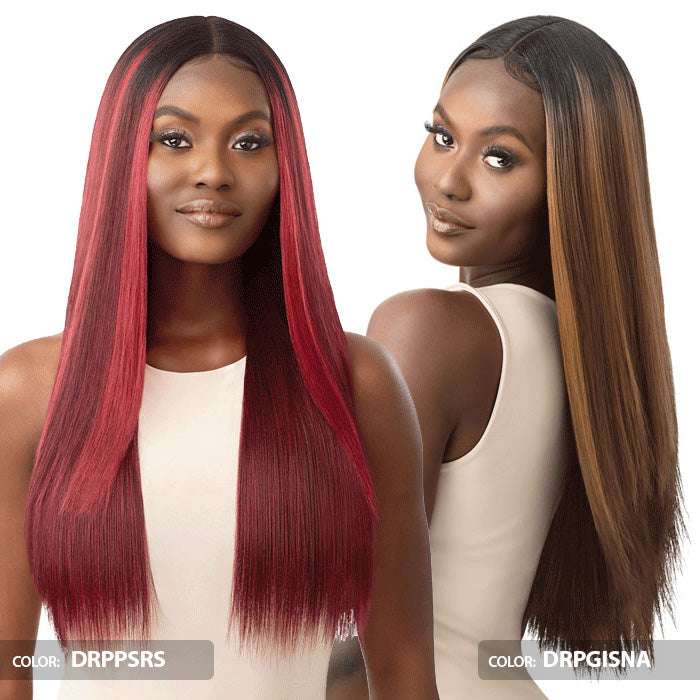 Outre Color Bomb Piano Highlights HD Transparent 5" Deep Part Lace Wig - CHARA