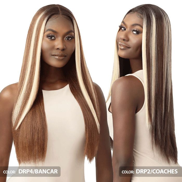 Outre Color Bomb Piano Highlights HD Transparent 5" Deep Part Lace Wig - CHARA