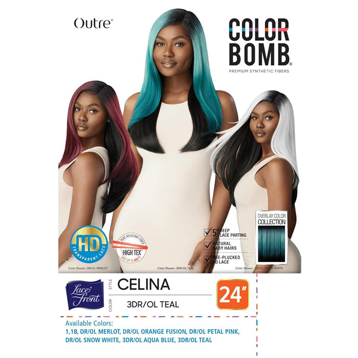 Outre Color Bomb HD Lace Front Wig - CELINA