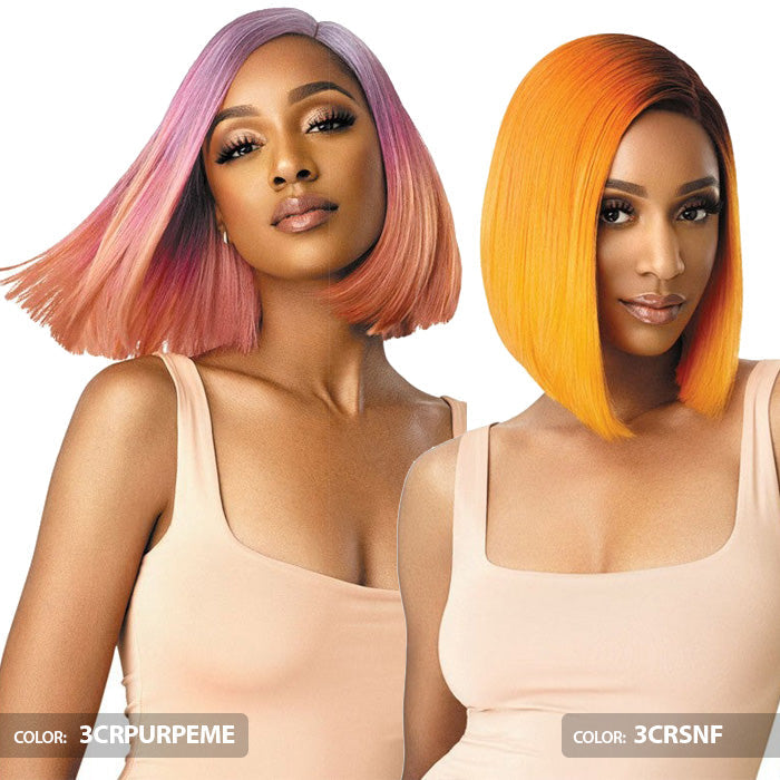 Outre Color Bomb L-Part Pre-Plucked Swiss Lace 5" Deep Part Wig - KIELY