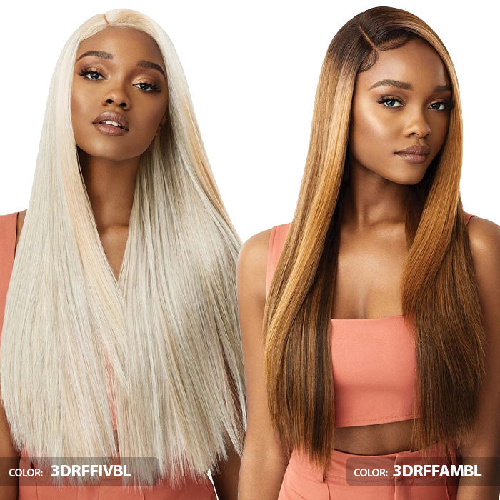 Outre Color Bomb Swiss Lace Front Wig - KOURTNEY
