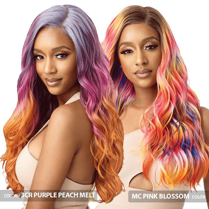 Outre Color Bomb HD Transparent Lace Front Wig - ZAHARA