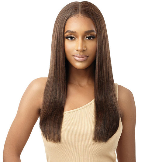 Outre 100% Human Hair Blend 13X6 Hand-Tied 360 Lace Frontal Wig - MARISA