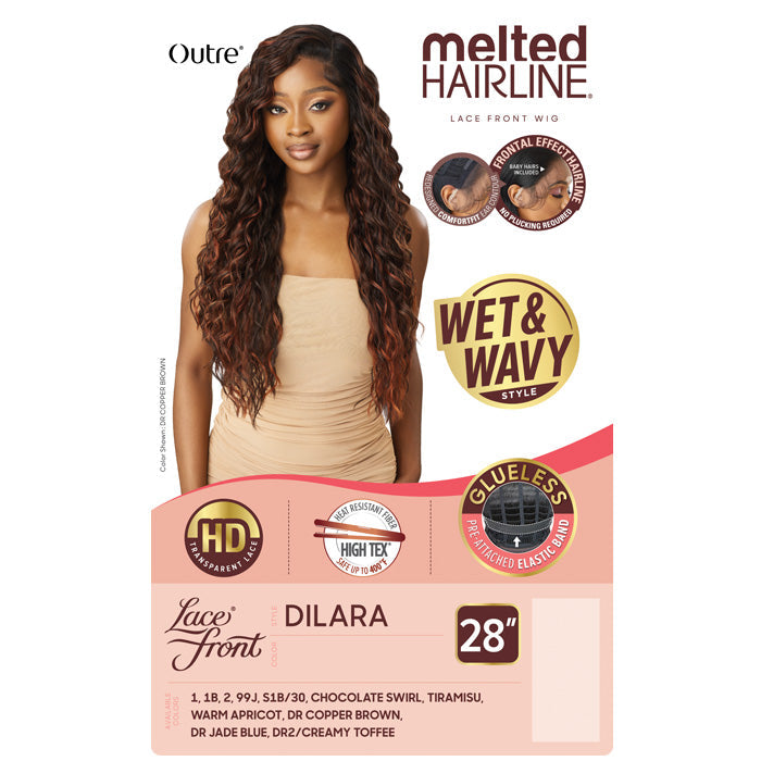 Outre Melted Hairline Glueless Wet & Wavy HD Lace Front Wig - DILARA