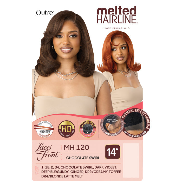 Outre Melted Hairline Glueless HD Lace Front Wig - MH 120