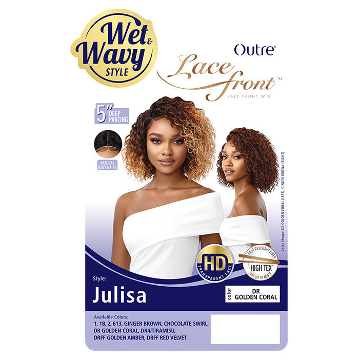 Outre HD 5" Deep Part Lace Front Wig - JULISA - Wet & Wavy