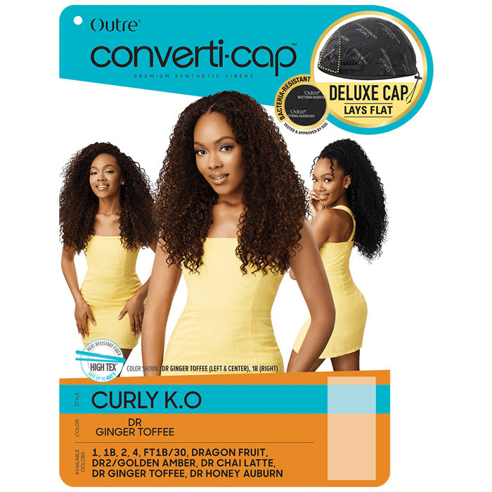 Outre Converti-Cap Half Wig - CURLY K.O