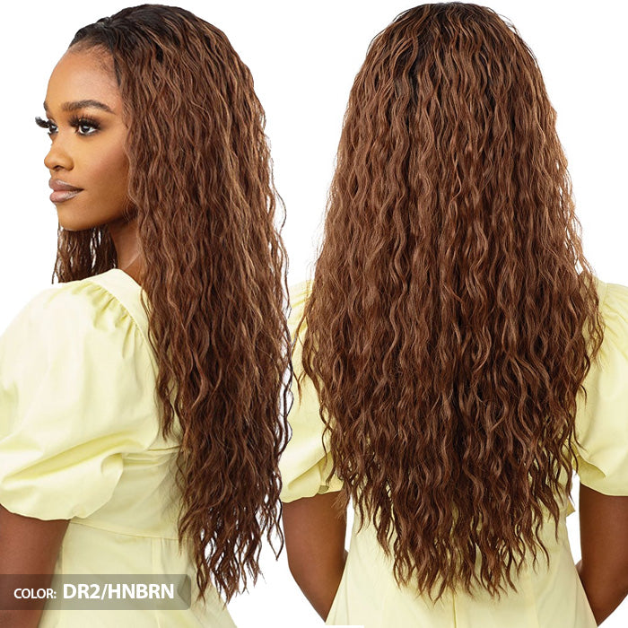 Outre Premium Synthetic Wet & Wavy CONVERTI-CAP WIG LET IT RIPPLE