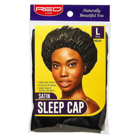 RED by Kiss SATIN SLEEP CAP