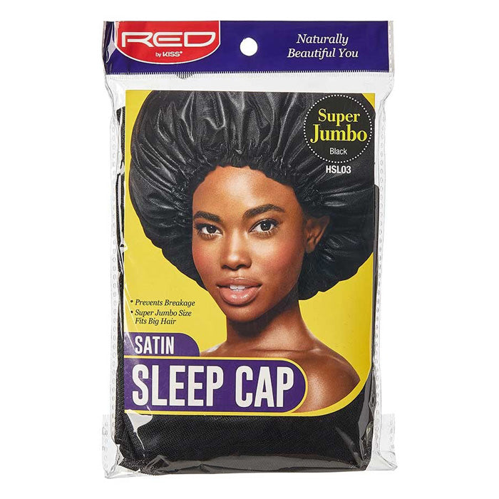 RED by Kiss SATIN SLEEP CAP