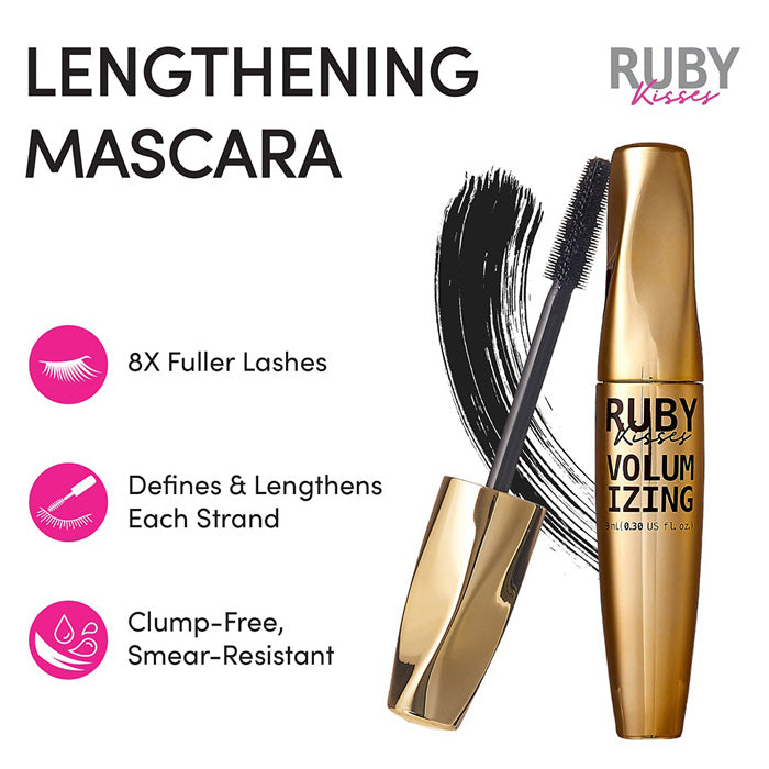 Ruby Kisses Volumizing Mascara - 0.3 oz (RMAV01)