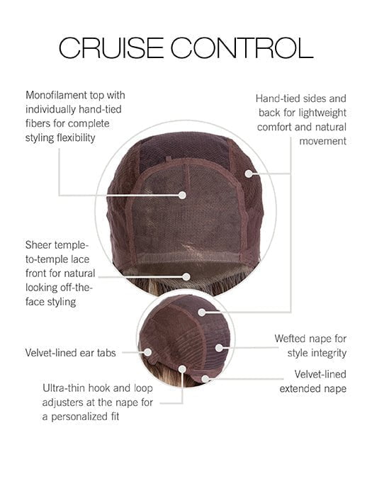 Cruise Control  | Synthetic Lace Front Wig (Hand-Tied)