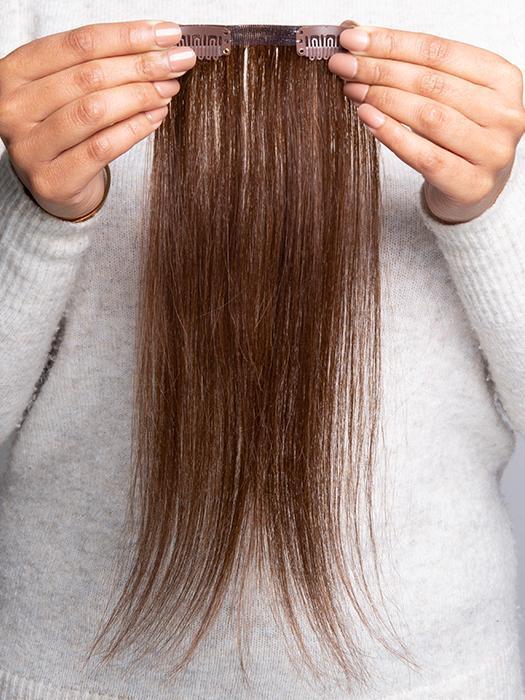 easiPieces 12" L x 4" W | Remy Human Hair Piece (1 Piece)