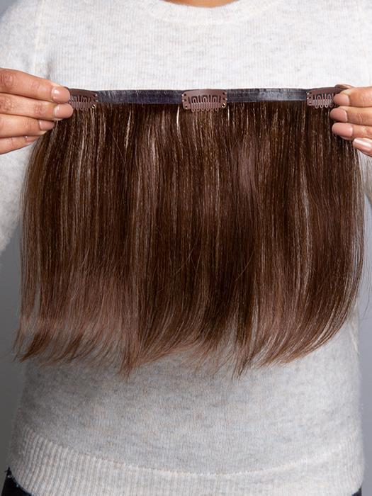 easiPieces 8" L x 9" W | Remy Human Hair Piece (1 Piece)