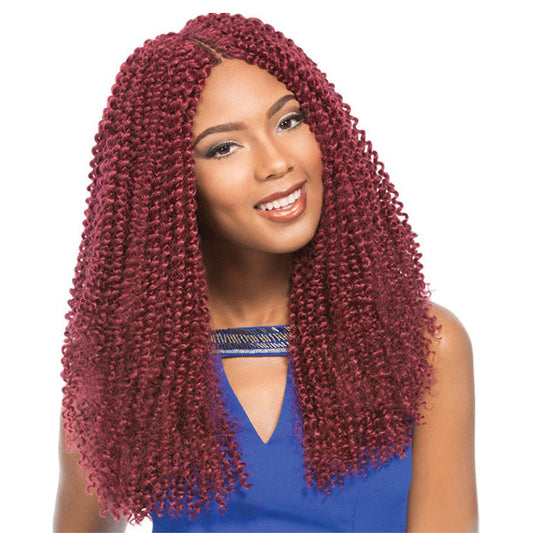 Sensationnel African Collection X-Pression Pre-Looped Crochet Braid KINKY CURL 14 Inch