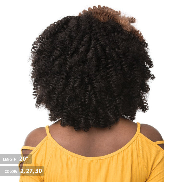 Sensationnel Curlfinity Pre-Loop Rod-Set Curls Bulk Braid - GREY ROD 10/20"