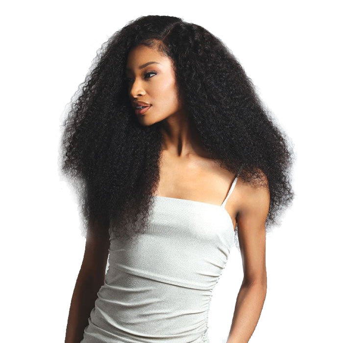 Shake N Go Glossy 100% Virgin Remy Hair HD 4x4 Hand-Tied Lace Closure - BOHEMIAN CURL 12 - Wet & Wavy