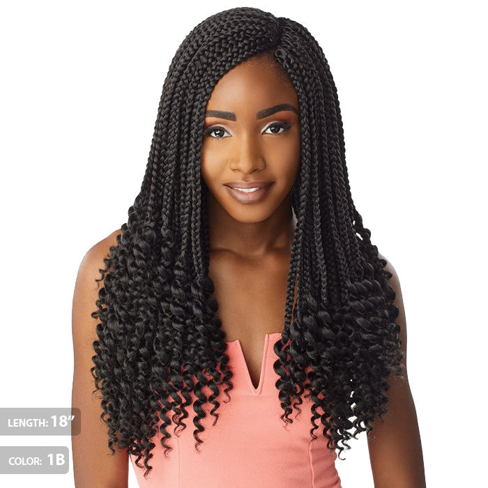 Sensationnel Lulutress Pre-Looped Crochet Braid - 3X GODDESS BOX BRAID 12"/18"
