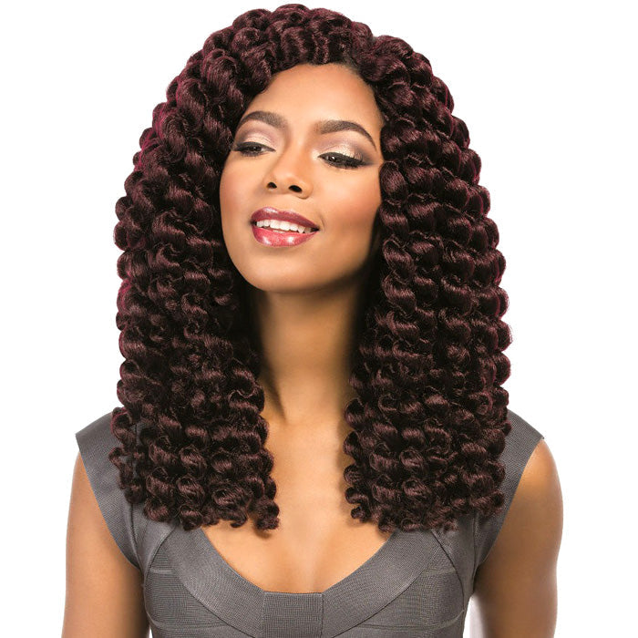 Sensationnel African Collection Crochet Loop Braid - MEGA RUMBA TWIST 12"