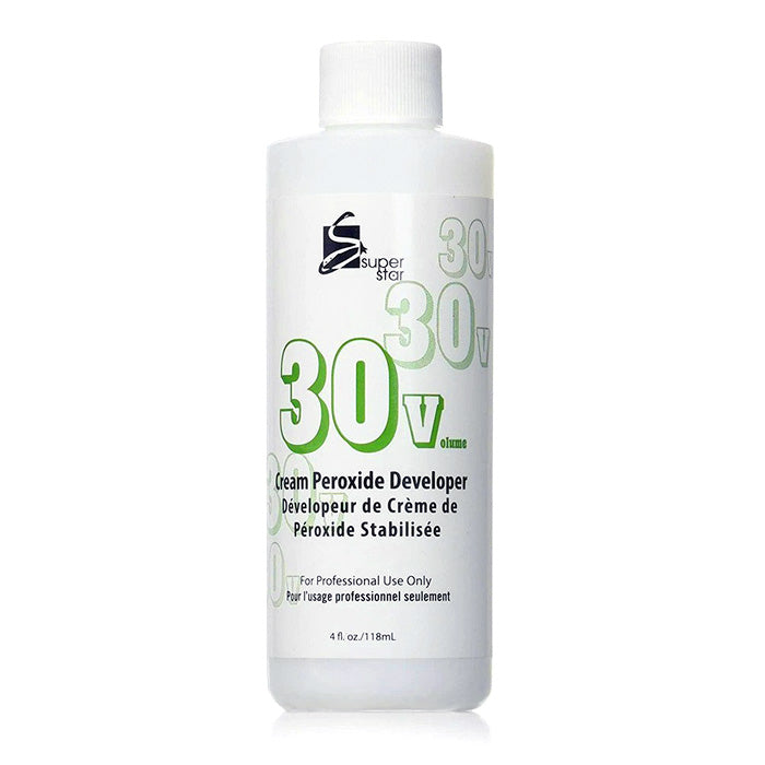 Super Star 30 Volume Cream Peroxide Developer 8 oz