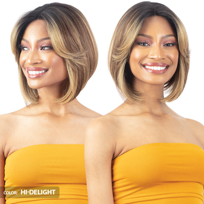 Shake-N-Go Equal Curtain Bang HD Lace Front Wig - DANAE