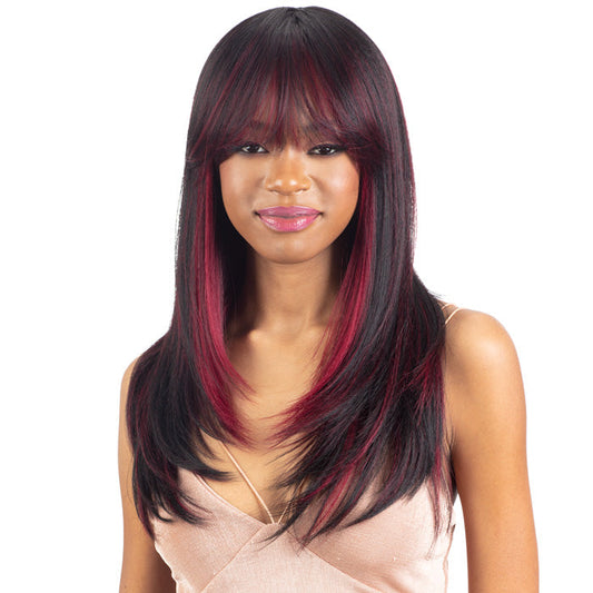 Shake-N-Go Legacy Human Hair Blend Full Wig - GENEVA