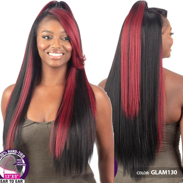 Shake N Go Equal Illusion Half Up 13x5 HD Lace Frontal Wig - HDL-10