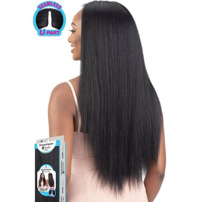 Shake-N-Go Organique U-Part Wig - NATURAL YAKY STRAIGHT 28"
