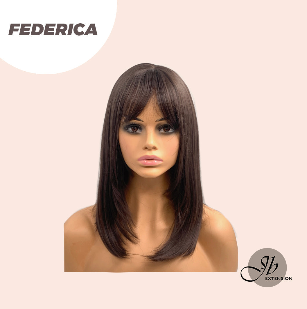 Short Bob Brown FEDERICA/ Influencer