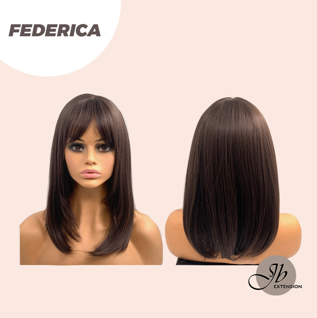 Short Bob Brown FEDERICA/ Influencer