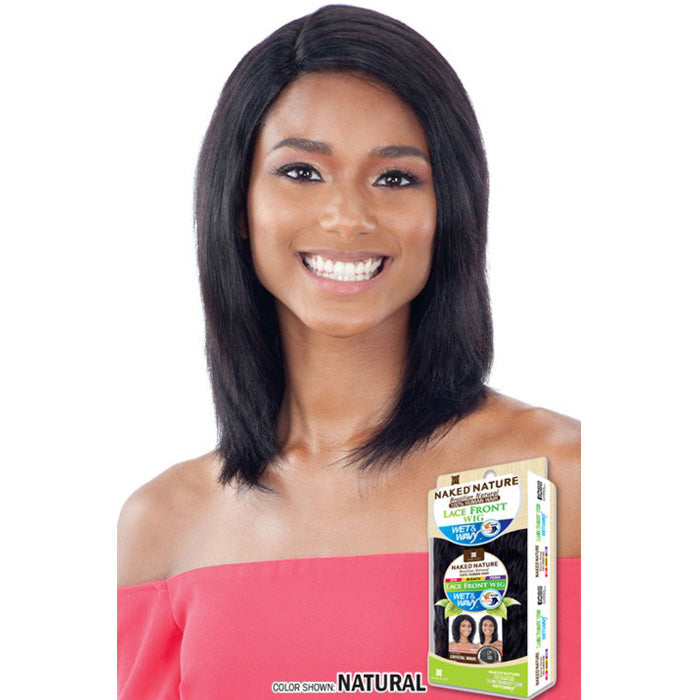 Shake N Go Naked Brazilian Wet & Wavy Human Hair Lace Front Wig - CRYSTAL WAVE