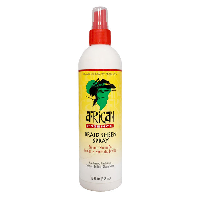 African Essence Braid Sheen Spray 12 oz
