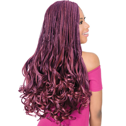Chade Alitress Crochet Braids - FRENCH CURL 22" 3X
